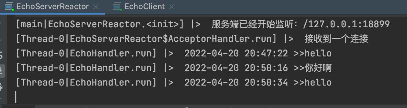 EchoServerReactor